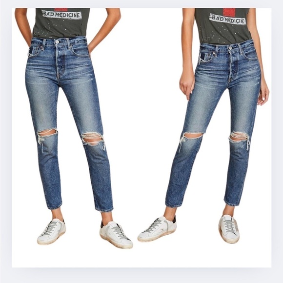 Moussy Vintage Beckman Tapered Jean - Picture 2 of 15